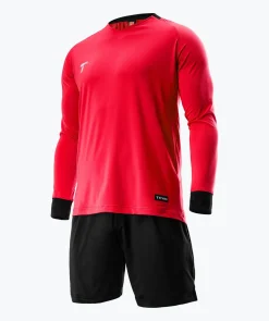 Flash Sale Bluza bramkarska czerwona Koszulki I Spodenki