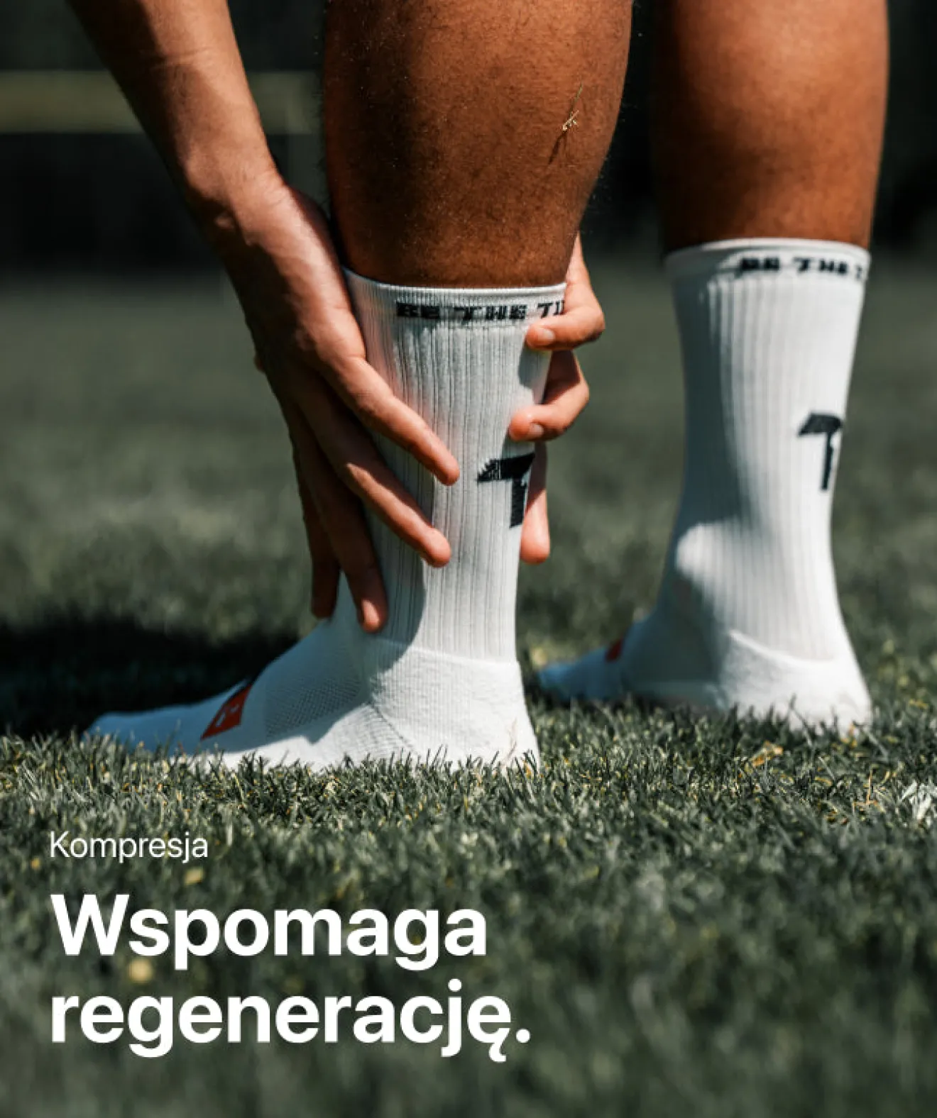 Sale Grip Socks - białe Skarpety I Getry
