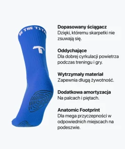 Flash Sale Grip Socks - niebieski Skarpety I Getry