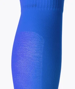 Store Piłkarskie rękawy na nogi - niebieski Skarpety I Getry