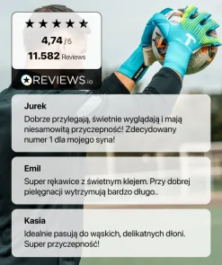 Store Rebel 2.0 Sky Blue Junior Pro (FP) Rękawice Juniorskie | Z Usztywniaczami