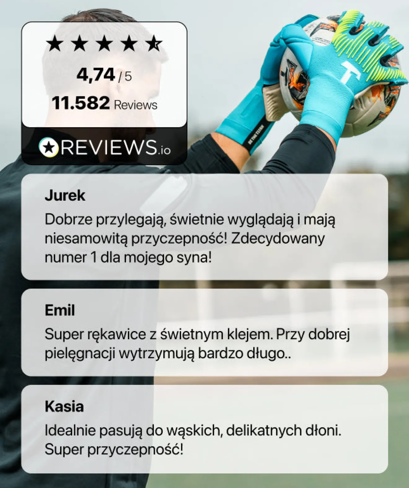 Store Rebel 2.0 Sky Blue Junior Pro (FP) Rękawice Juniorskie | Z Usztywniaczami