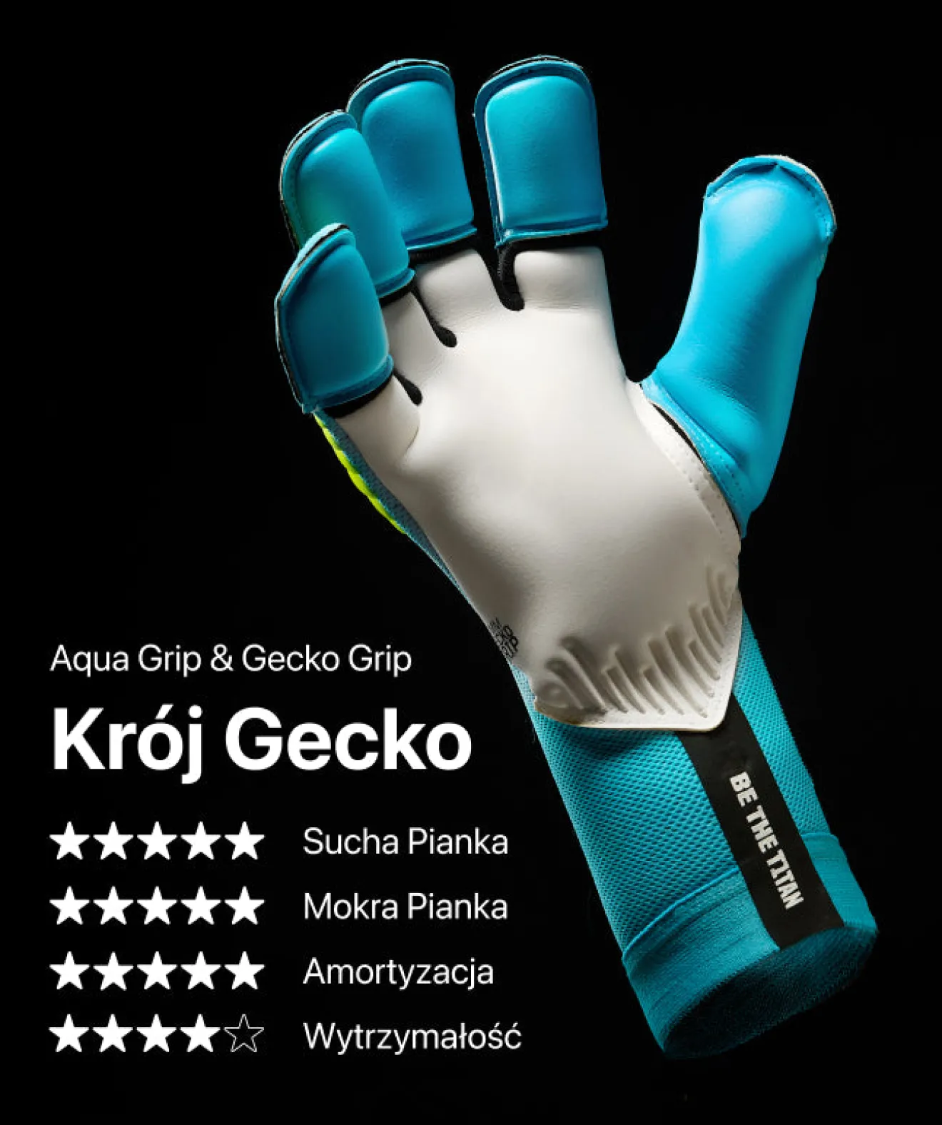Store Rebel 2.0 Sky Blue Junior Pro (FP) Rękawice Juniorskie | Z Usztywniaczami