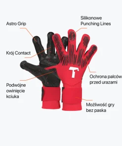 Shop Rebel 2.0 Solar Red Junior Pro (FP) Rękawice Juniorskie | Z Usztywniaczami